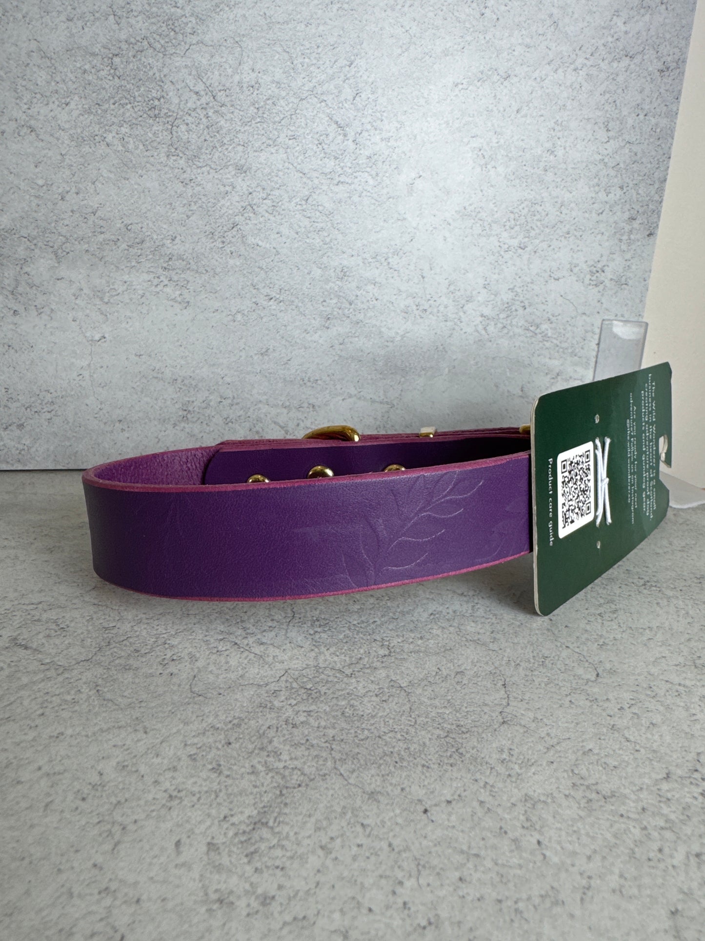 New Leaf Purple Leather 14-17