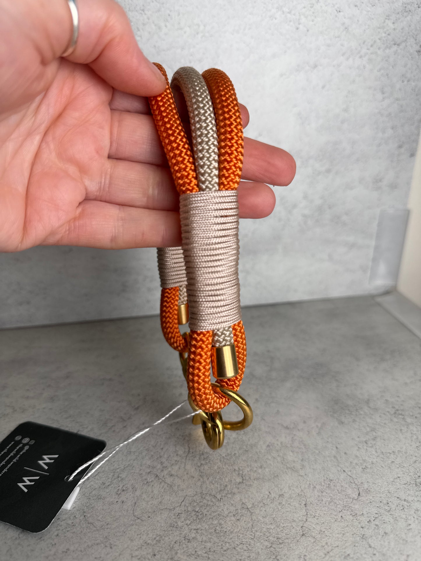 12 inch triple rope collar