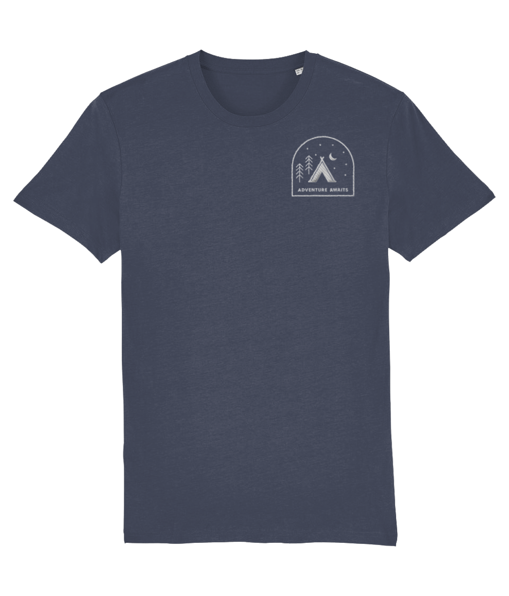 Adventure Awaits Embroidered Tee