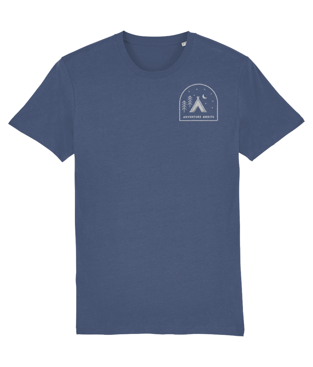 Adventure Awaits Embroidered Tee