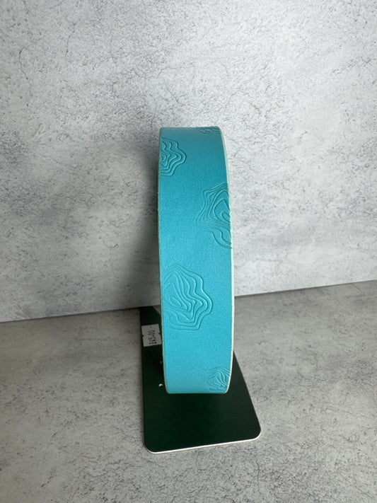 14-17 sky blue leather expedition