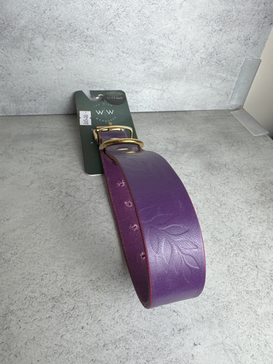 11-14 new leaf purple leather