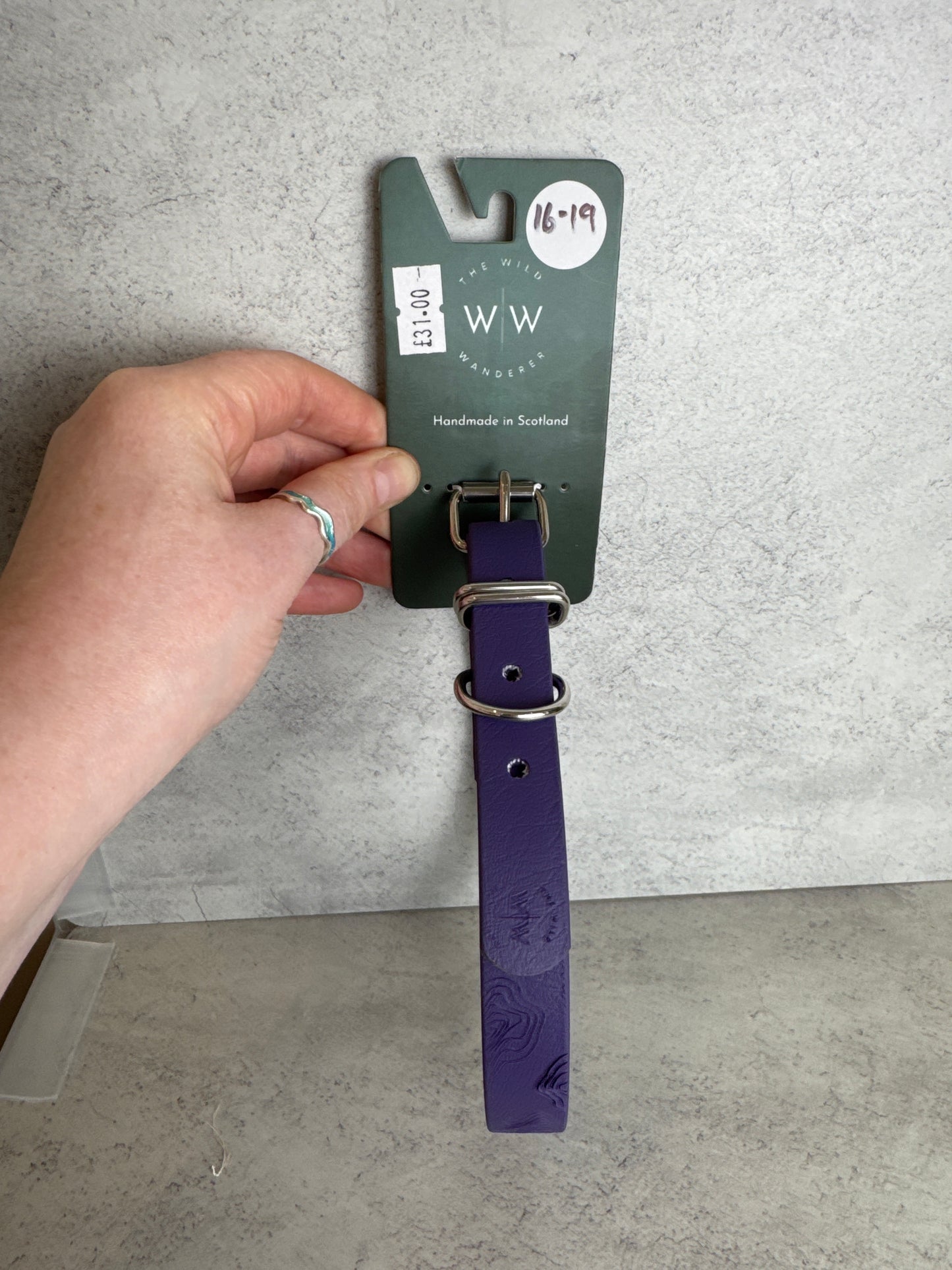 16-19 19mm Violet Bio collar