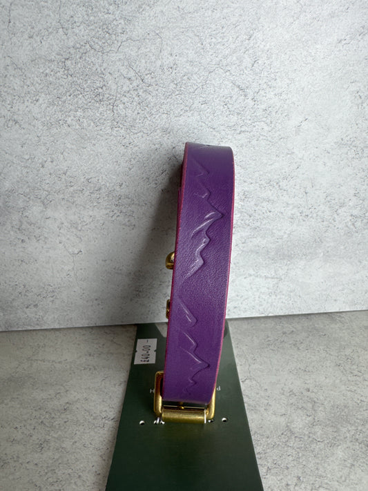 11-14 Nevis purple leather