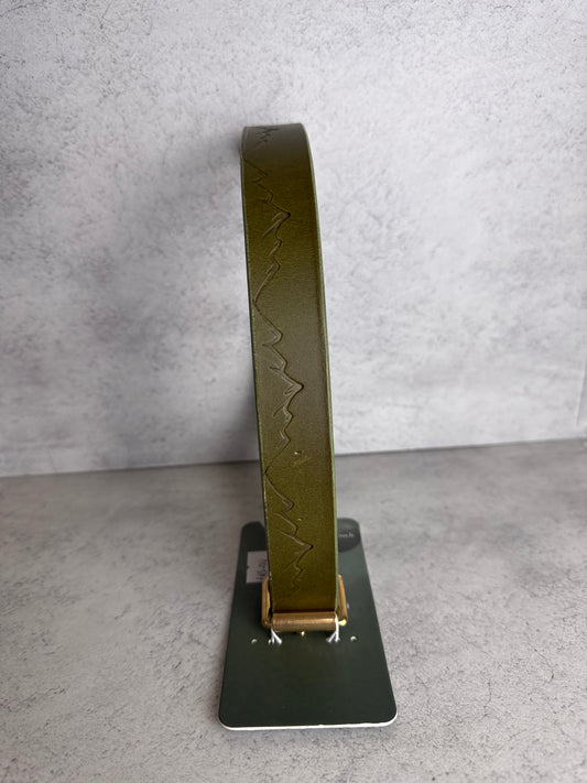 20-24 Olive Nevis leather