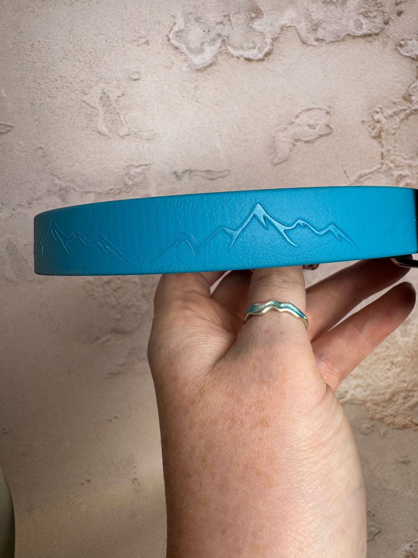 Teal. 19mm Nevis. Stainless steel