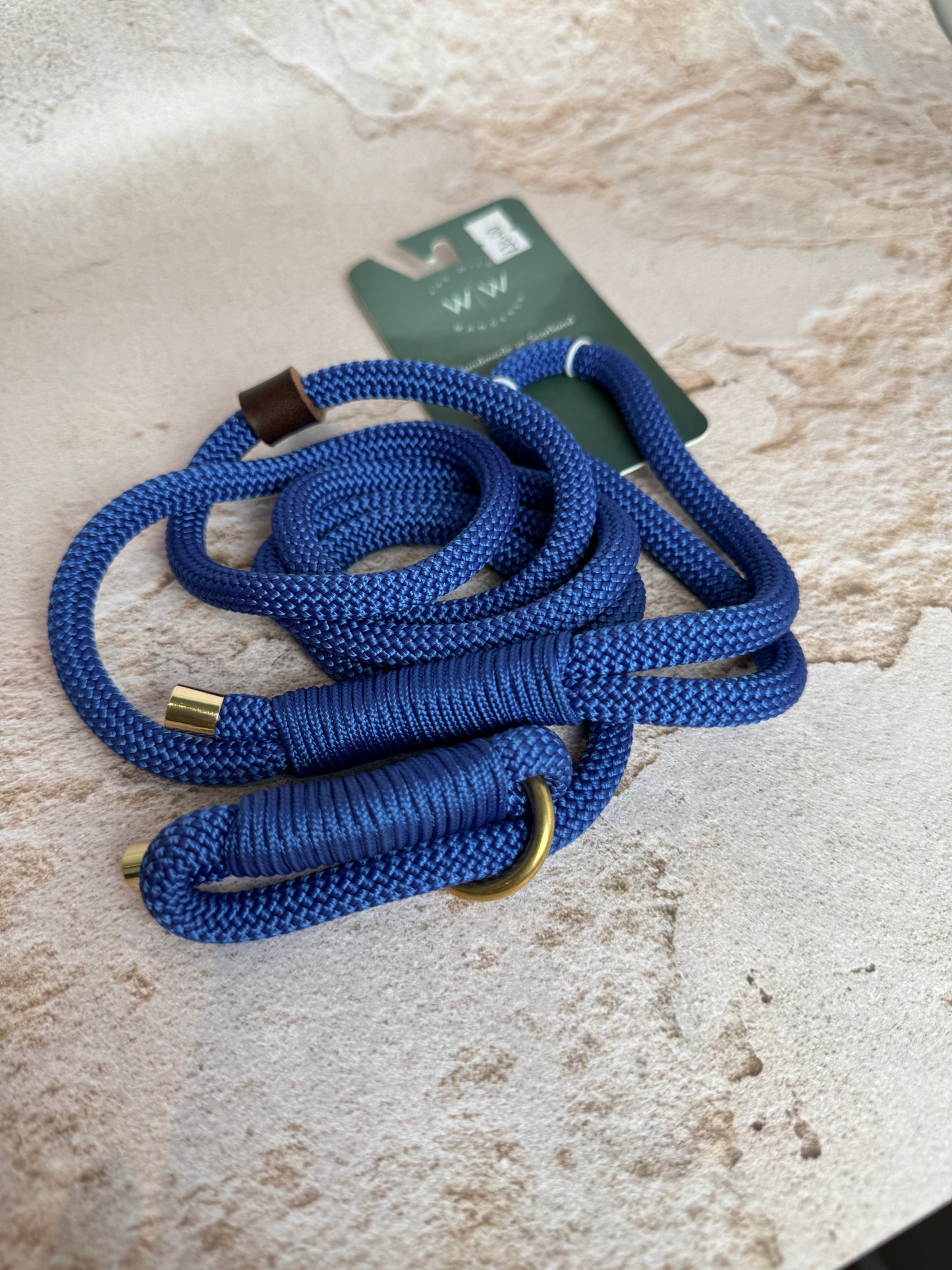 4.5ft 8mm blue slip lead