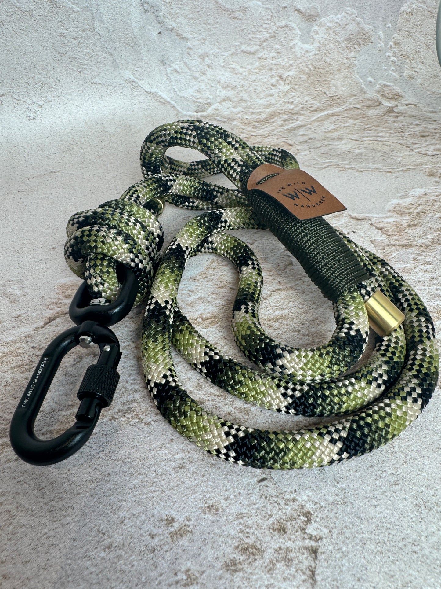 Knotted clip lead 4ft