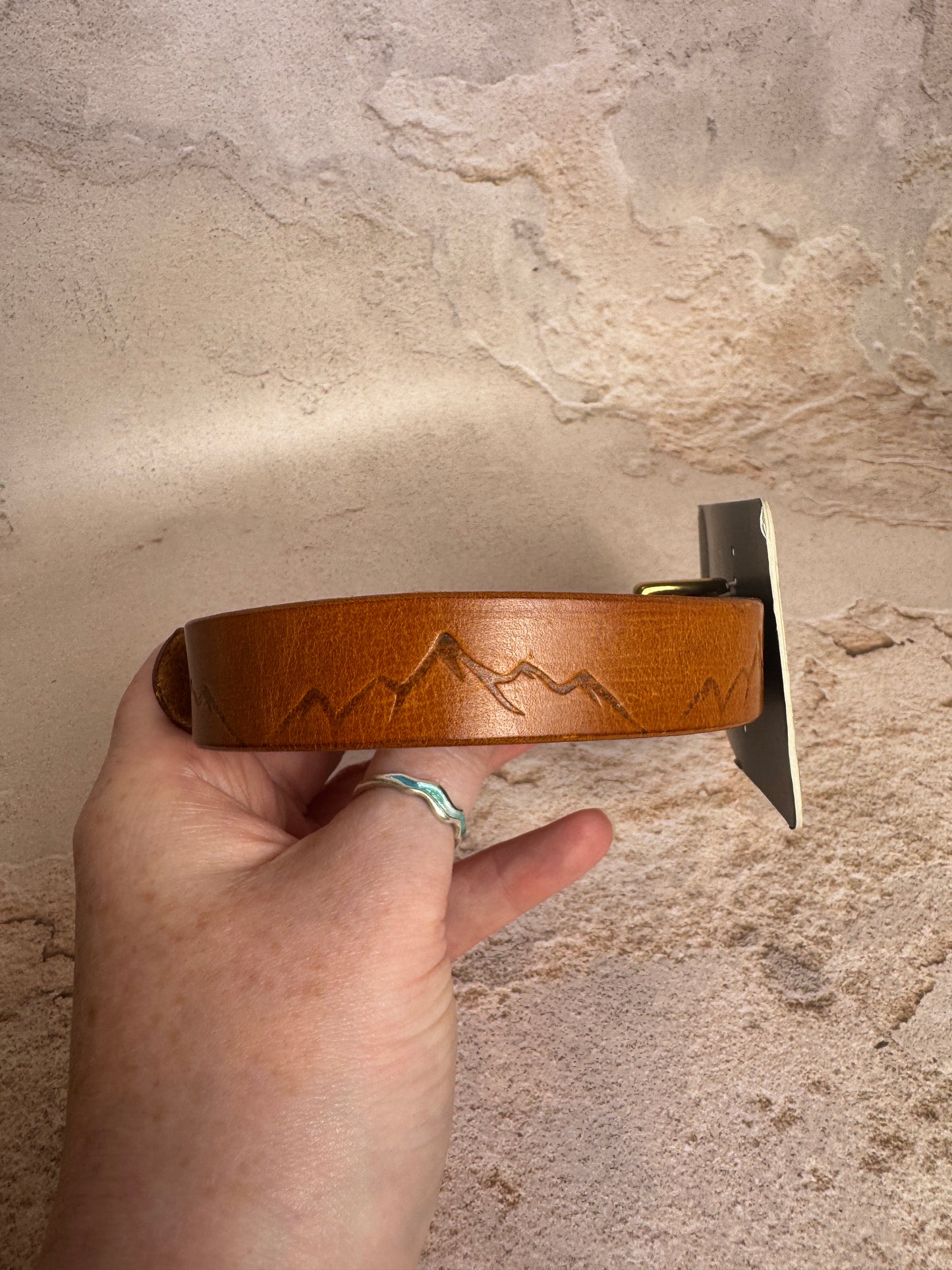 Tan Leather. 19mm. Nevis 11-14