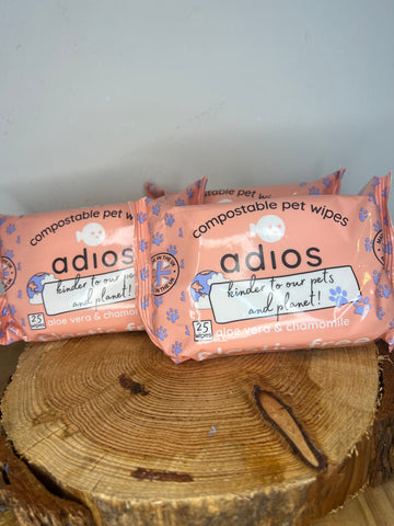 Adios Compostable Wipes